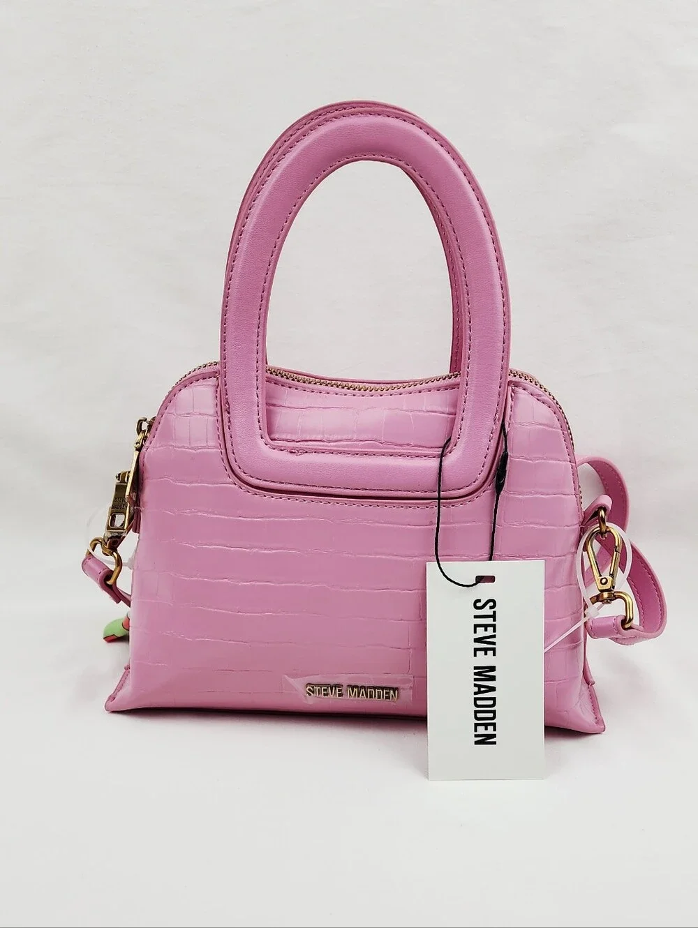 Steve Madden BTally Light Pink Satchel Handbag